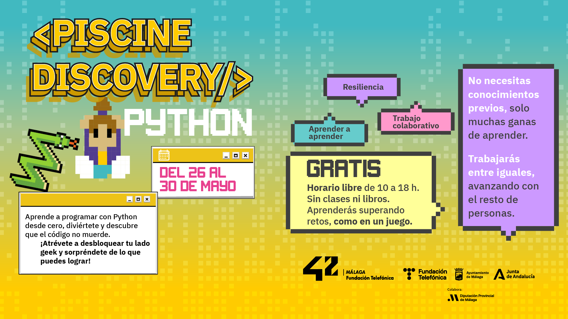 python 42 málaga fundación telefónica