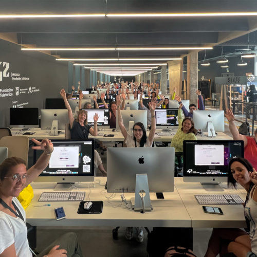 ¡Un centenar de mujeres aprenden desarrollo web en 42 Málaga!